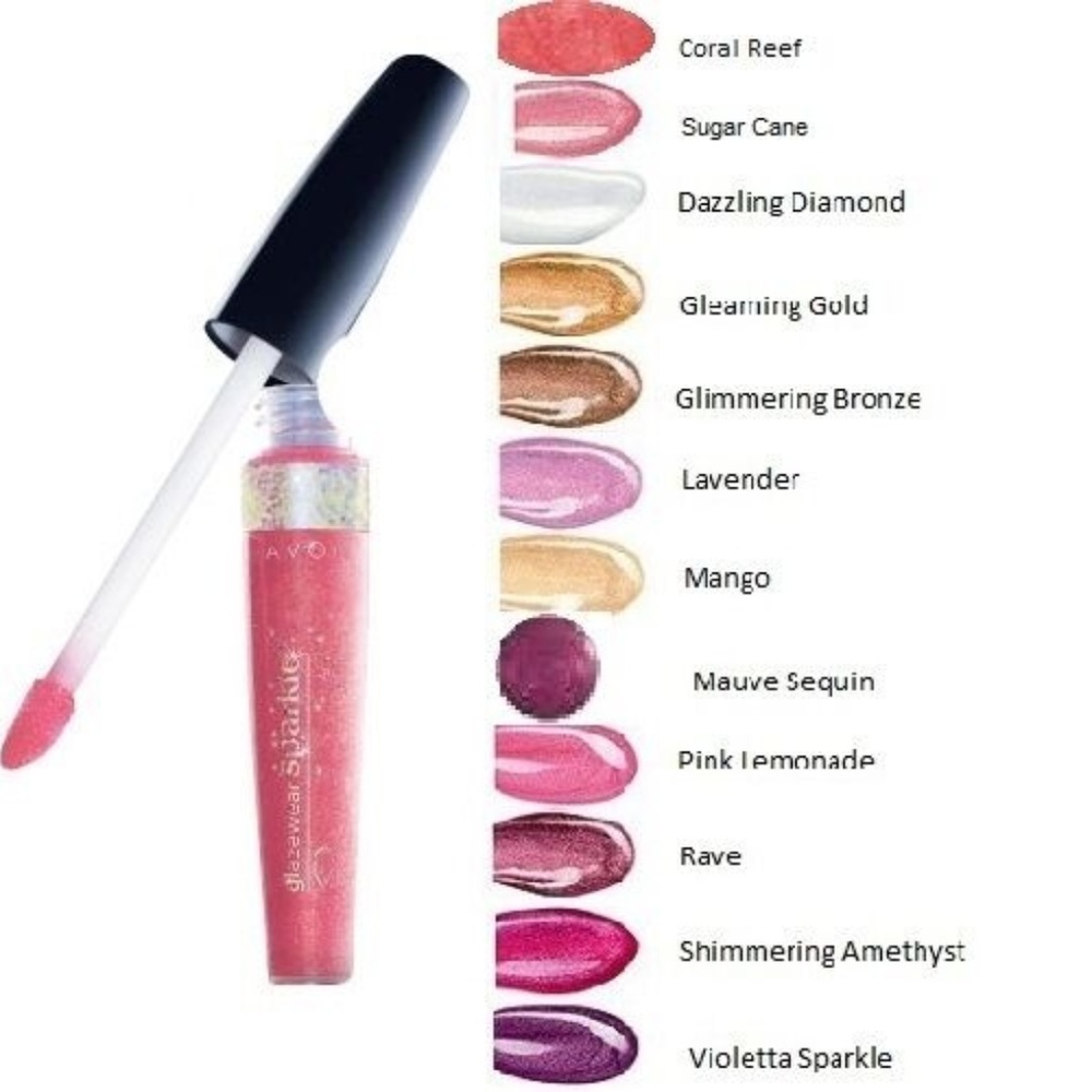 discontinued Avon glazewear lip gloss pack